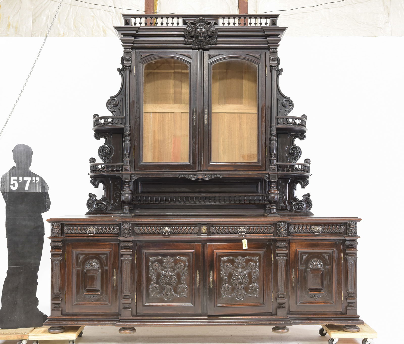 Renaissance Style Monumental Cupboard (1 of 8)