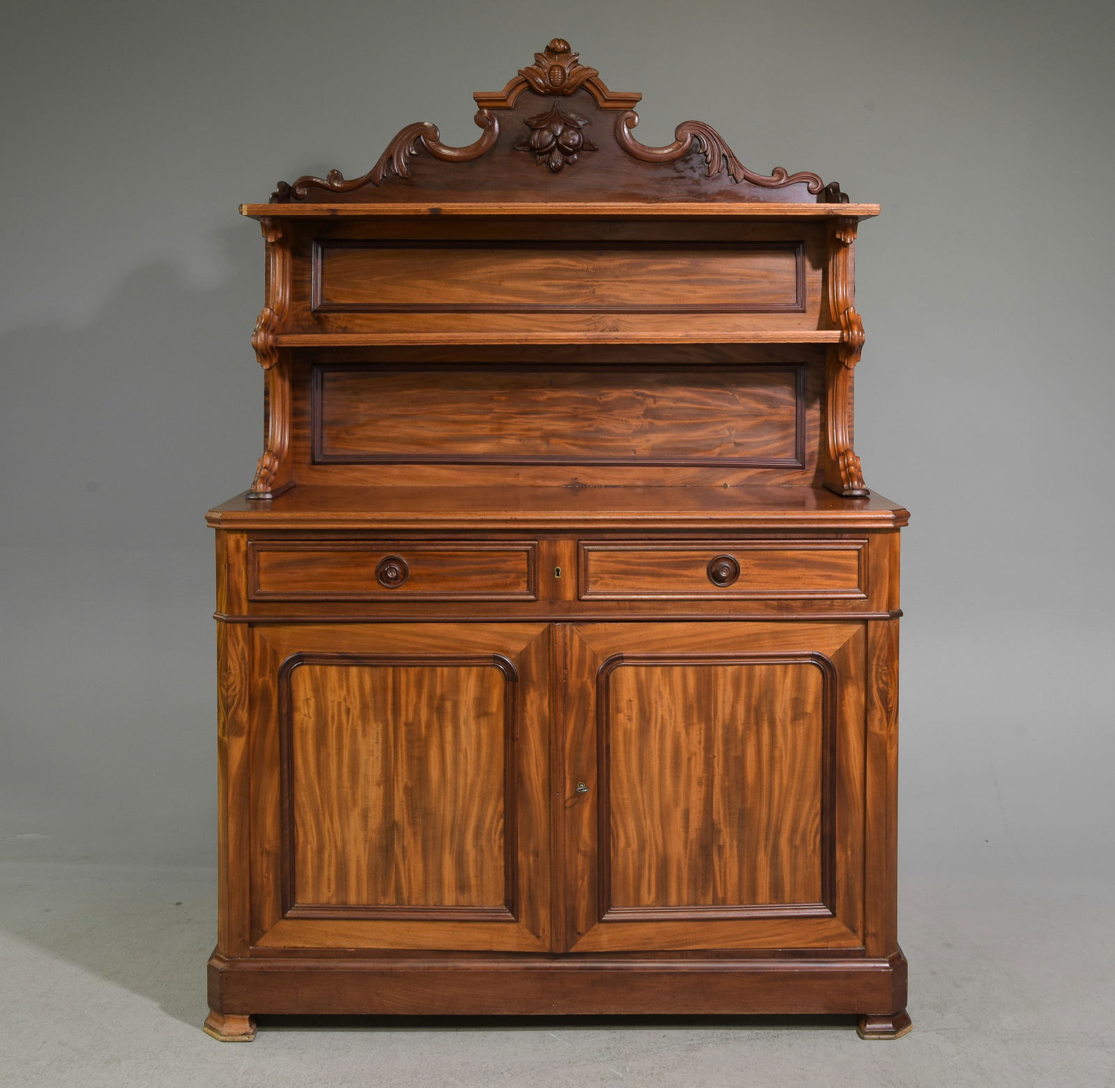Victorian Style Walnut Server / Buffet (1 of 8)