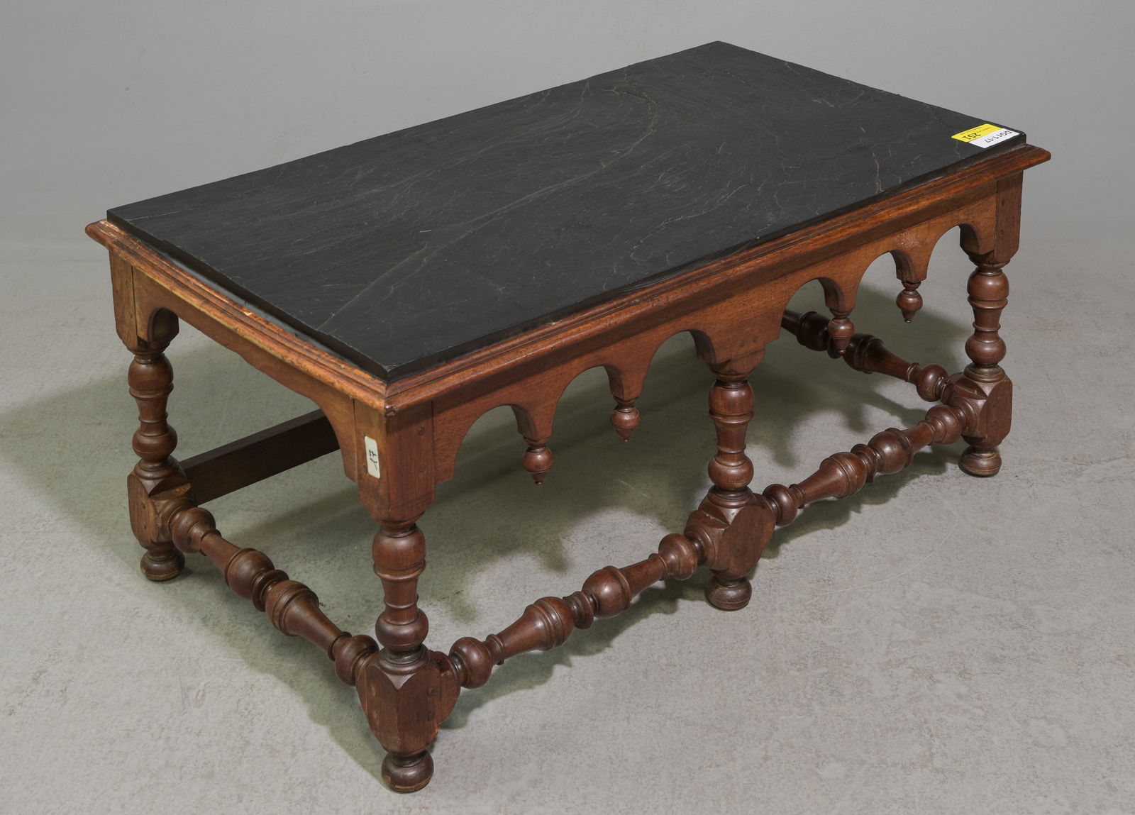 French Slate / Stone Top Coffee Table (1 of 4)