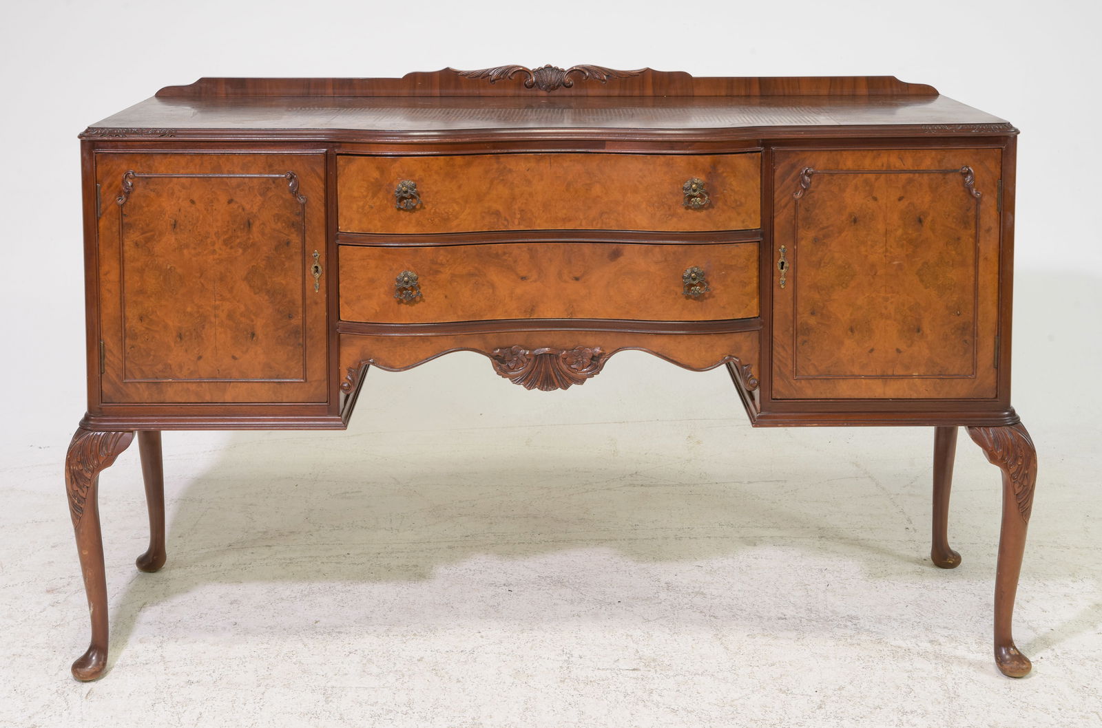 English Walnut Sideboard / Server (1 of 7)
