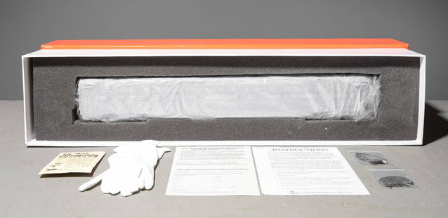 Smithsonian Lim. Ed. NY Central 'Century Club': NEW IN BOX Lionel Limited Edition No. 396 Smithsonian Collection New York Central Passenger Car 'Century Club' Model No. 651231. Box is 5 in tall x 28.5 x 7.