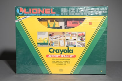 Lionel Crayola Activity Train Set Model 6-11813