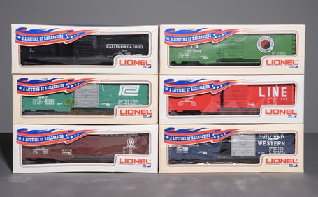 6 Lionel Train Cars in Original Boxes #2