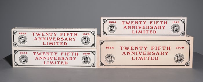 4 Lionel 25th Anniversary Limited Train Cars