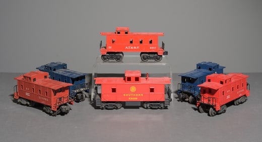 6pcs Lionel Cabooses