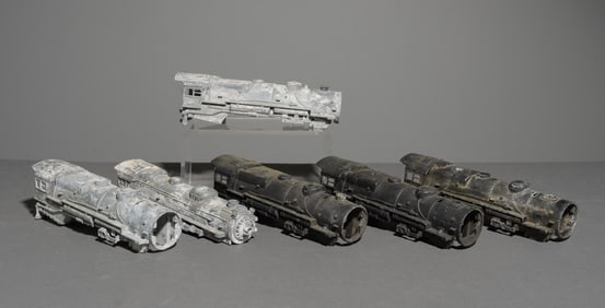 6 Lionel Steam Engine Locomotive Body Frames