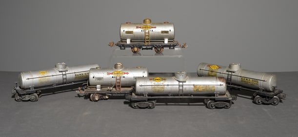 5 Sunoco Gas Oils Chemical Tankers #2