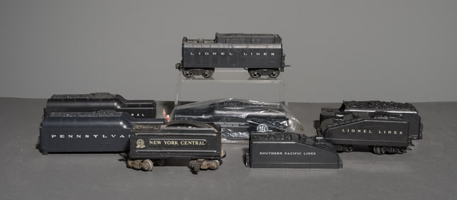 8pcs - Lionel Coal Tender Cars
