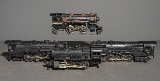 4pcs - Assorted Locomotives