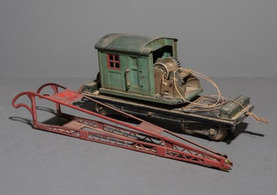 Ives Vintage No. 199 Crane Car