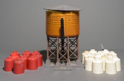 24pcs - Lionel 30 Water Tower and Canisters