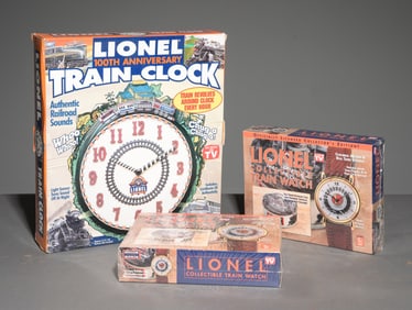 Lionel Train Clock and Collectible Timepieces