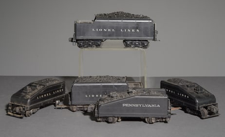 Five Lionel Tenders