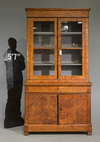 Louis Philippe Style Burled Buffet Du Corps