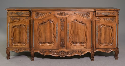 Louis XV Style Oak Sideboard / Enfilade