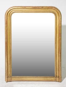 Louis Philippe Style Gold Gilt Framed Mirror #1