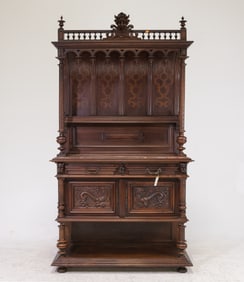 Renaissance Style Swoop Top Server / Buffet