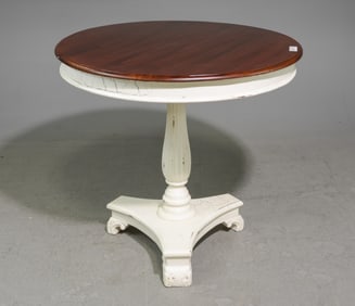 Empire Style Painted Base Entry / Side Table
