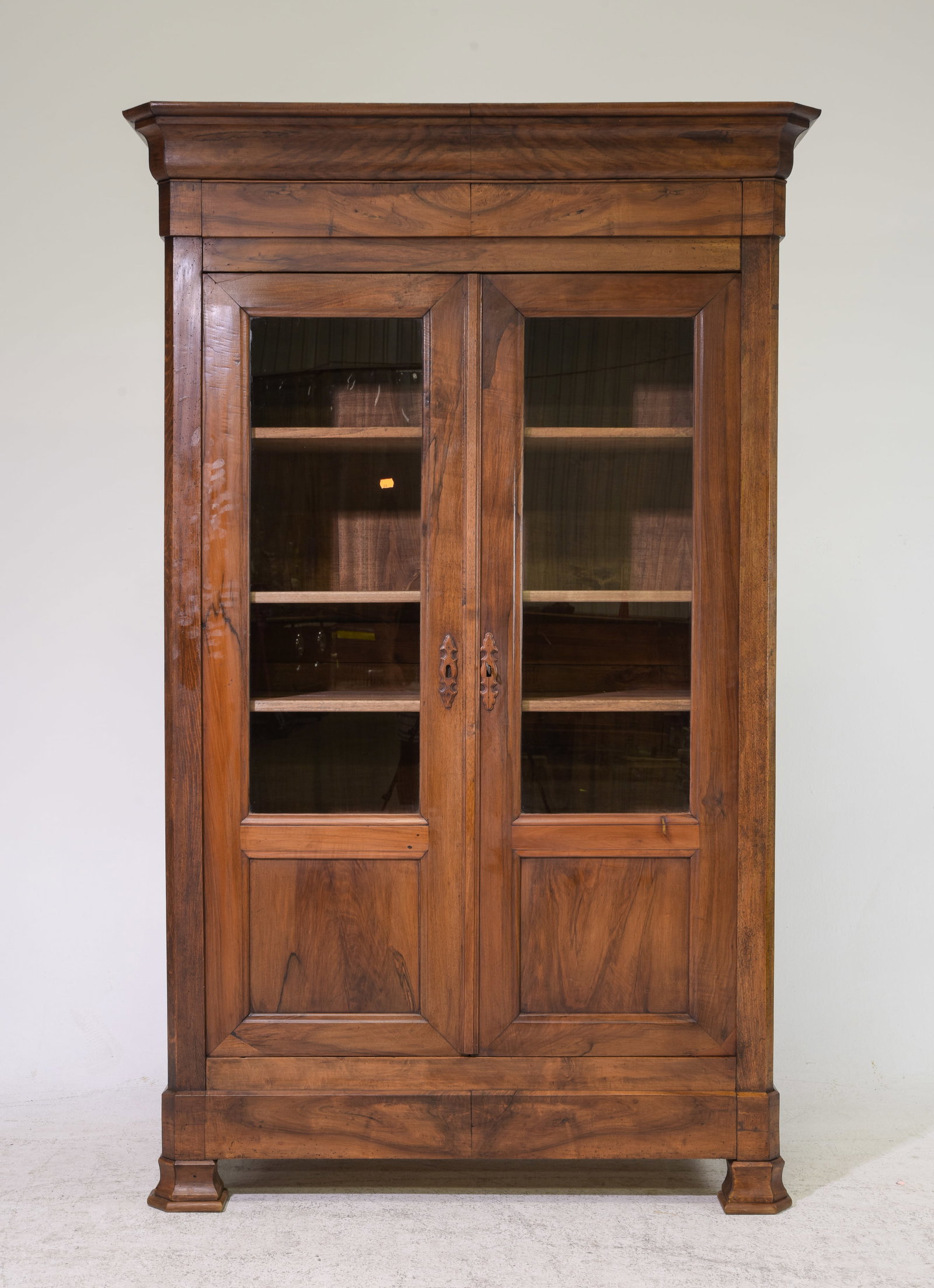 Louis Philippe Style Double Door Bookcase (1 of 7)