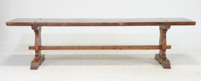 French Large Solid Oak Farmhouse Table
