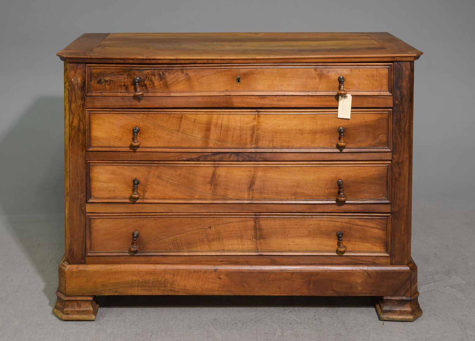 Louis Philippe Style Four Drawer Chest (1 of 6)