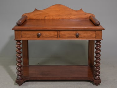 British Victorian Style Twist Writing Table