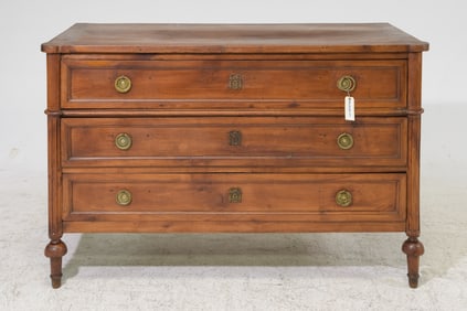 Louis XVI Style 3 Drawer Chest #1