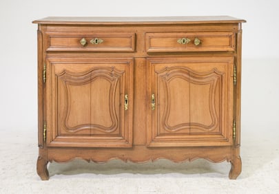 Louis XV Style Oak Buffet / Sideboard