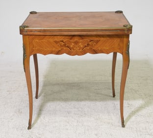 Louis XV Style Flip Top Card / Game Table