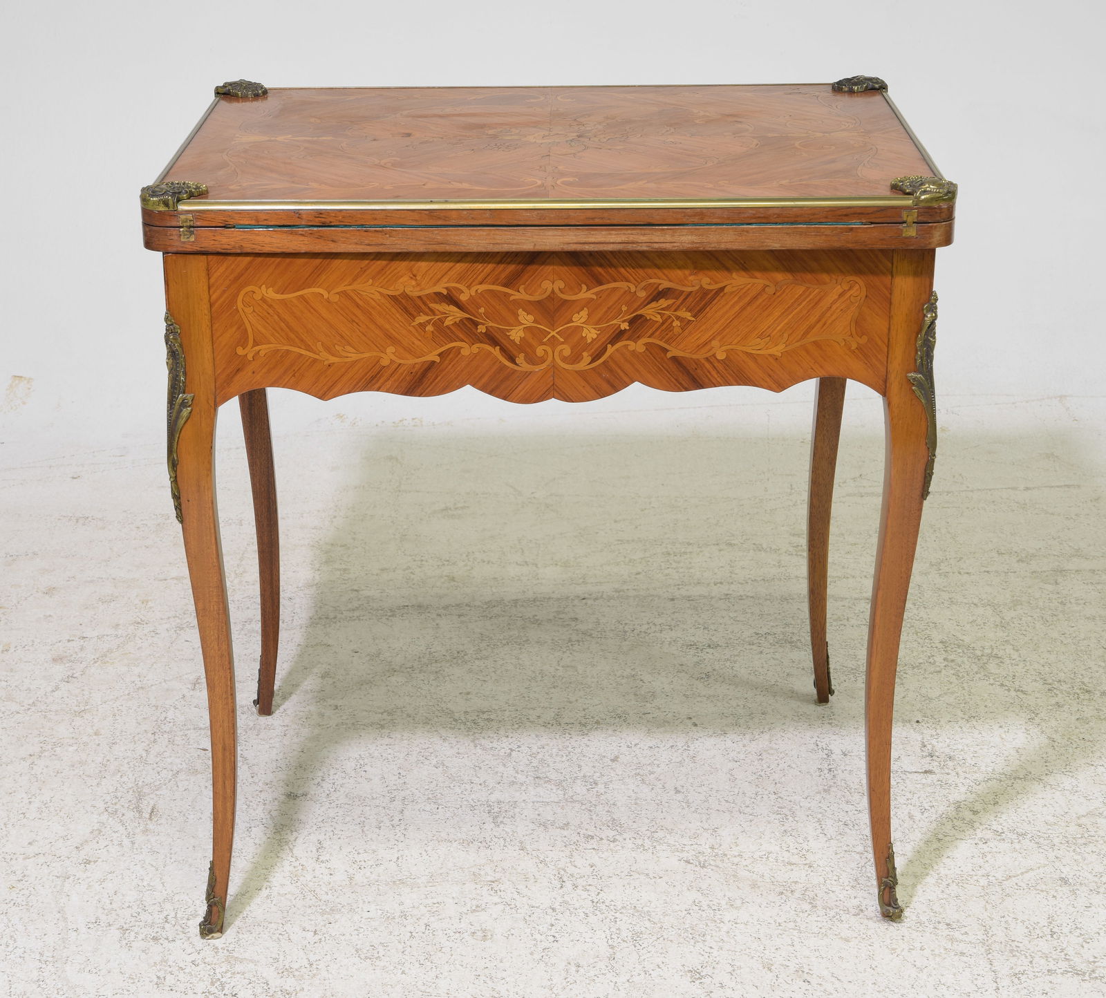 Louis XV Style Flip Top Card / Game Table (1 of 6)