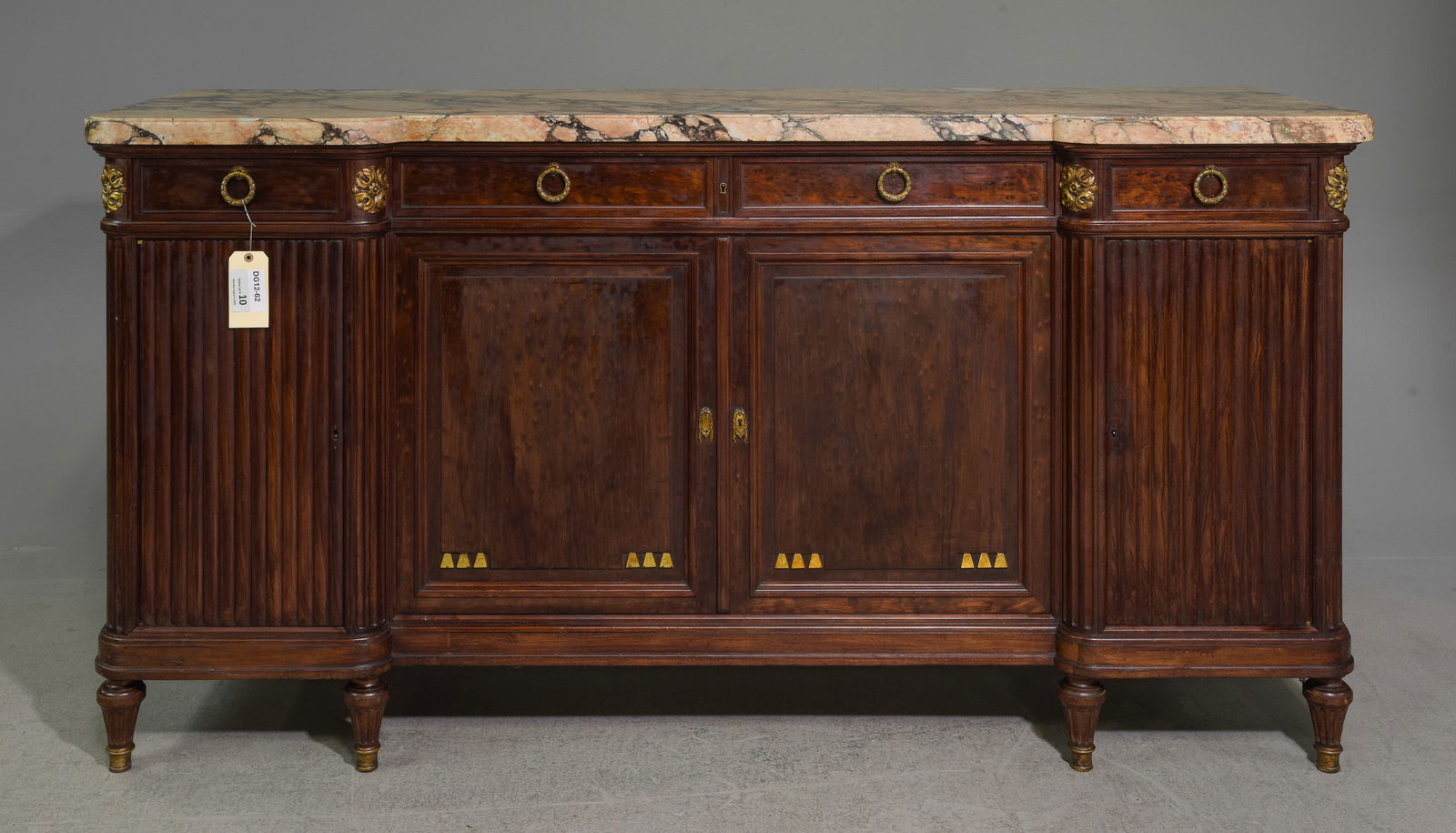 Louis XVI Style Marble Top Sideboard c.1800's (1 of 9)