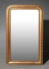 Louis Philippe Style Gold Gilt / Painted Framed Mirror