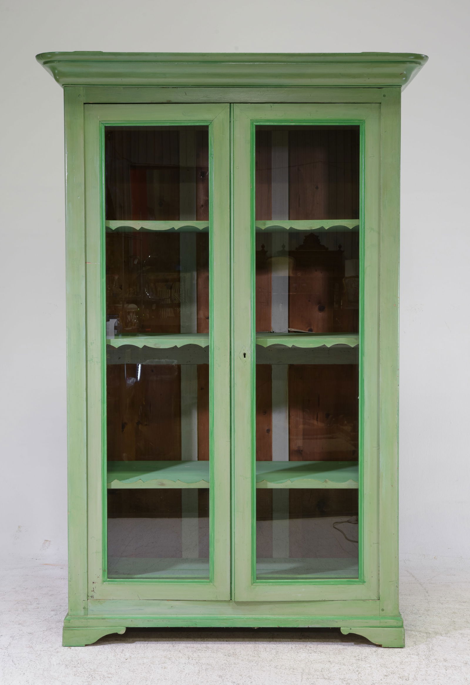 Louis Philippe Style Large Painted Cupboard (1 of 7)