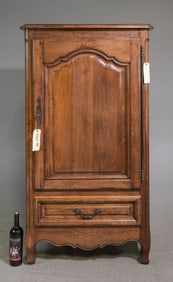 Louis XV Style Walnut Tall Jam / Hall Cupboard #2