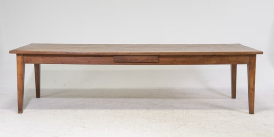 French Monumental Oak Farmhouse Table