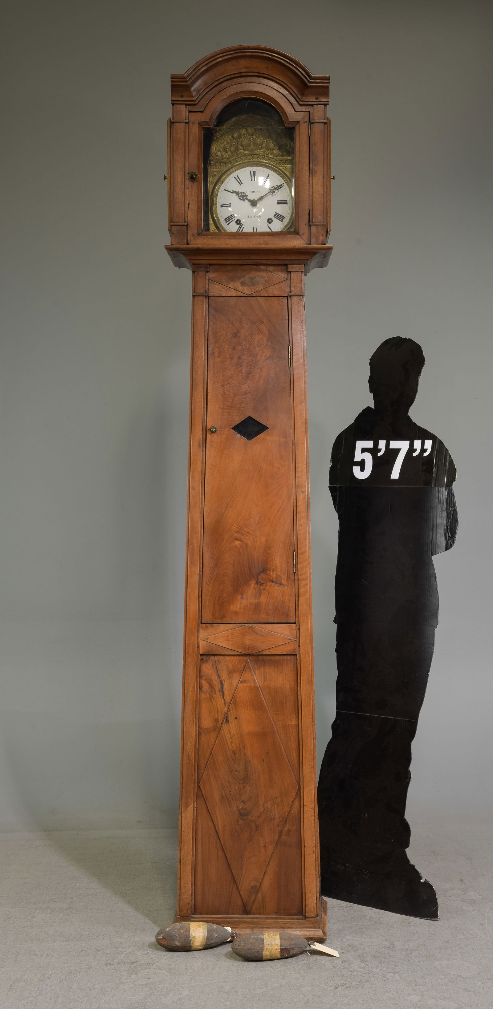 French Walnut Grandfather / Longcase Clock (1 of 7)