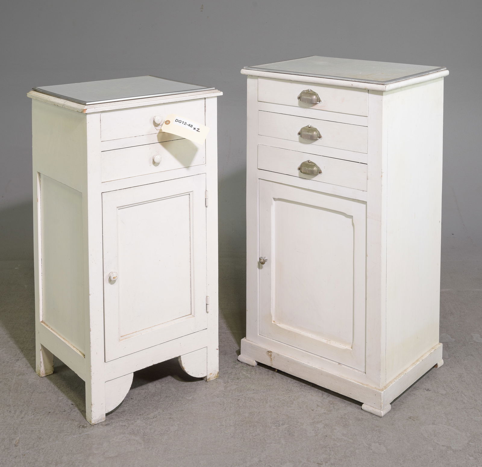 Two French Painted Occasional Cabinets (1 of 3)