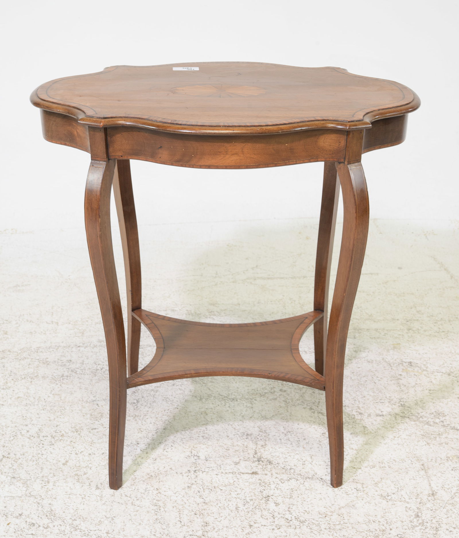 English Mahogany Occasional / Lamp Table (1 of 4)