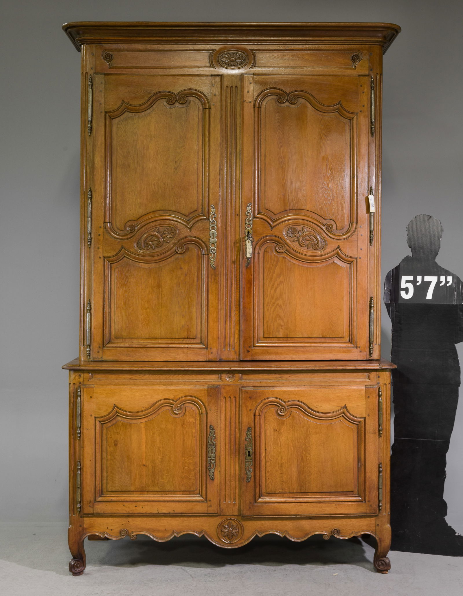 Louis XV Style Large Buffet Du Corps (1 of 9)