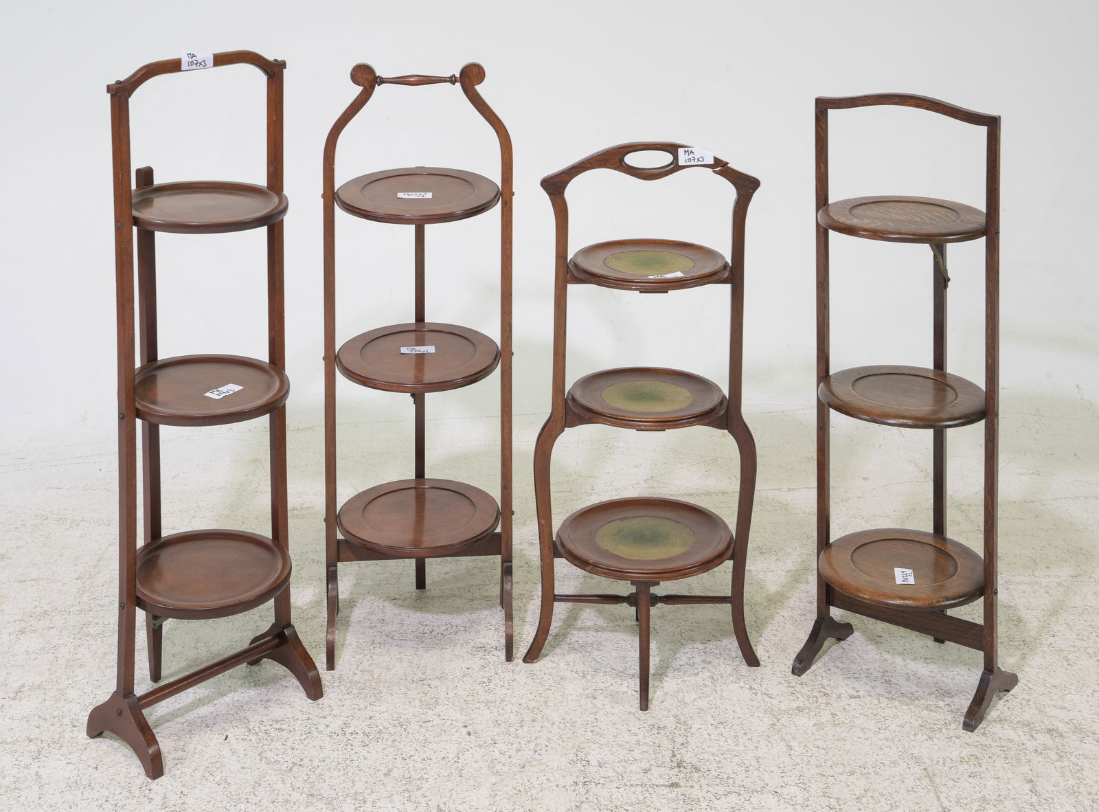 Four Assorted English Biscuitt / Muffin Stands (1 of 6)