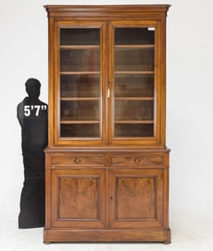Louis Philippe Style Burled Buffet Du Corps