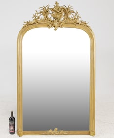 Louis XV Style Gold Gilt Framed Mirror
