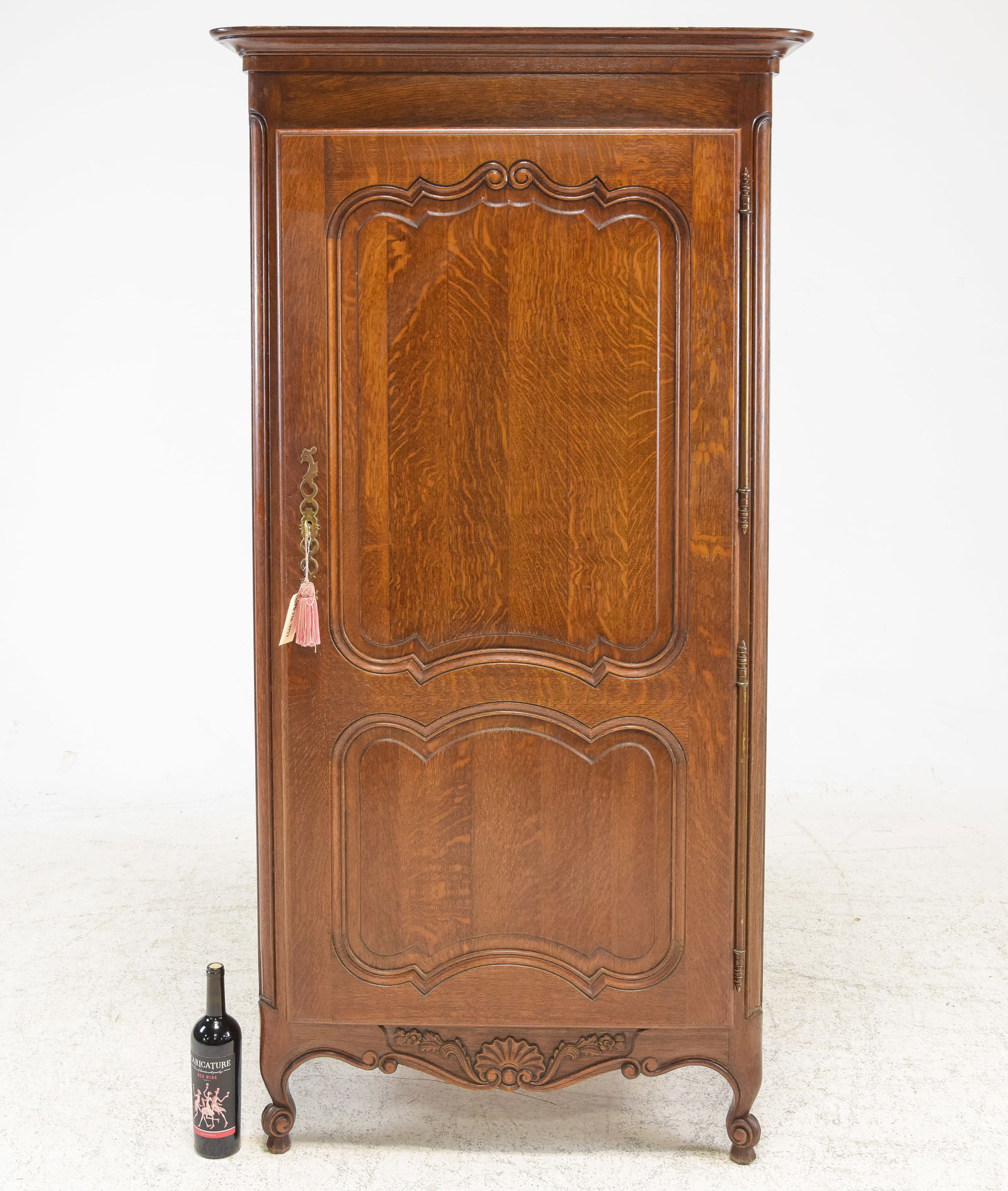 Louis XV Style Oak Bonnetiere #2 (1 of 6)