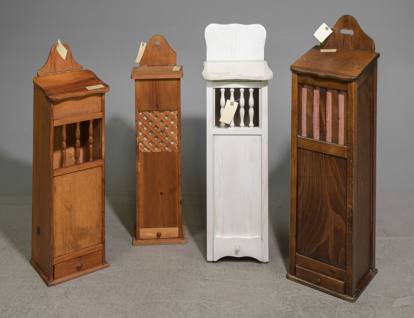 4 Assorted French Baguette / Bread Boxes (1 of 2)