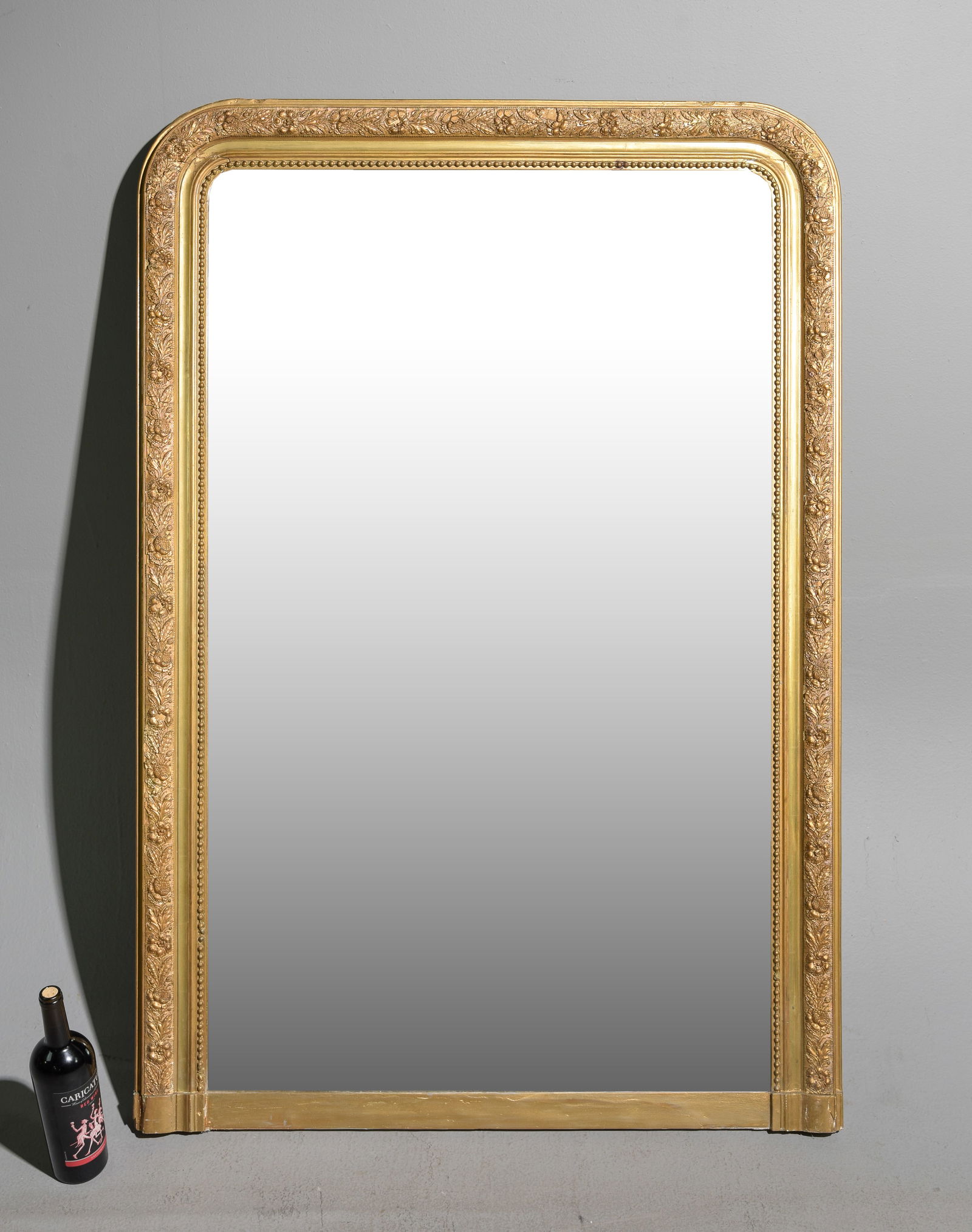 Louis Philippe Style Gold Gilt / Painted Framed Mirror (1 of 4)