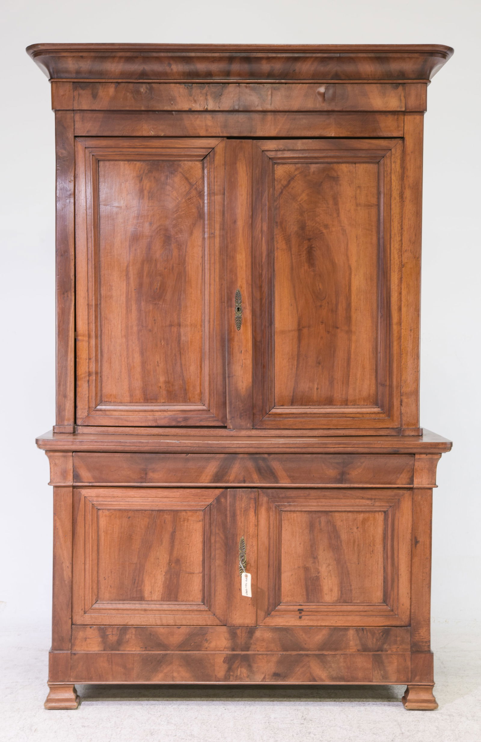 Louis Philippe Style Large Walnut Buffet Du Corps (1 of 8)