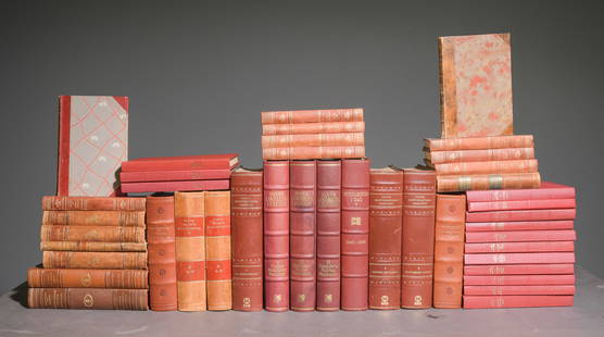 44 Assorted European Novels / Books: 44 Assorted European Novels / Books - largest is 10.75 in tall x 7.75 x 1.75