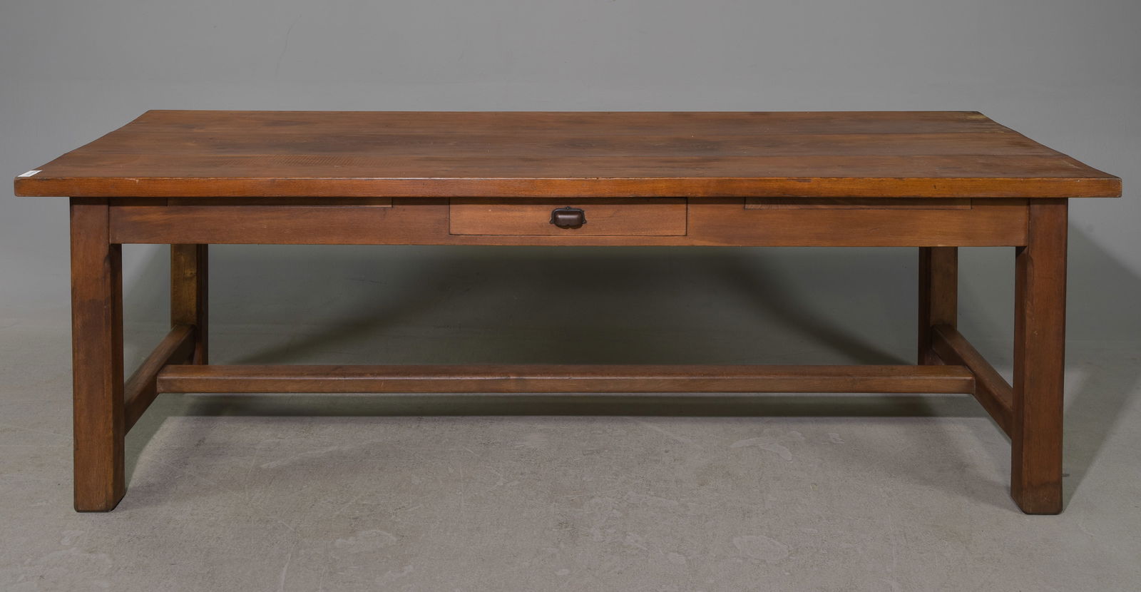 French Farmhouse Table with Drawer c.1930's-40's (1 of 6)