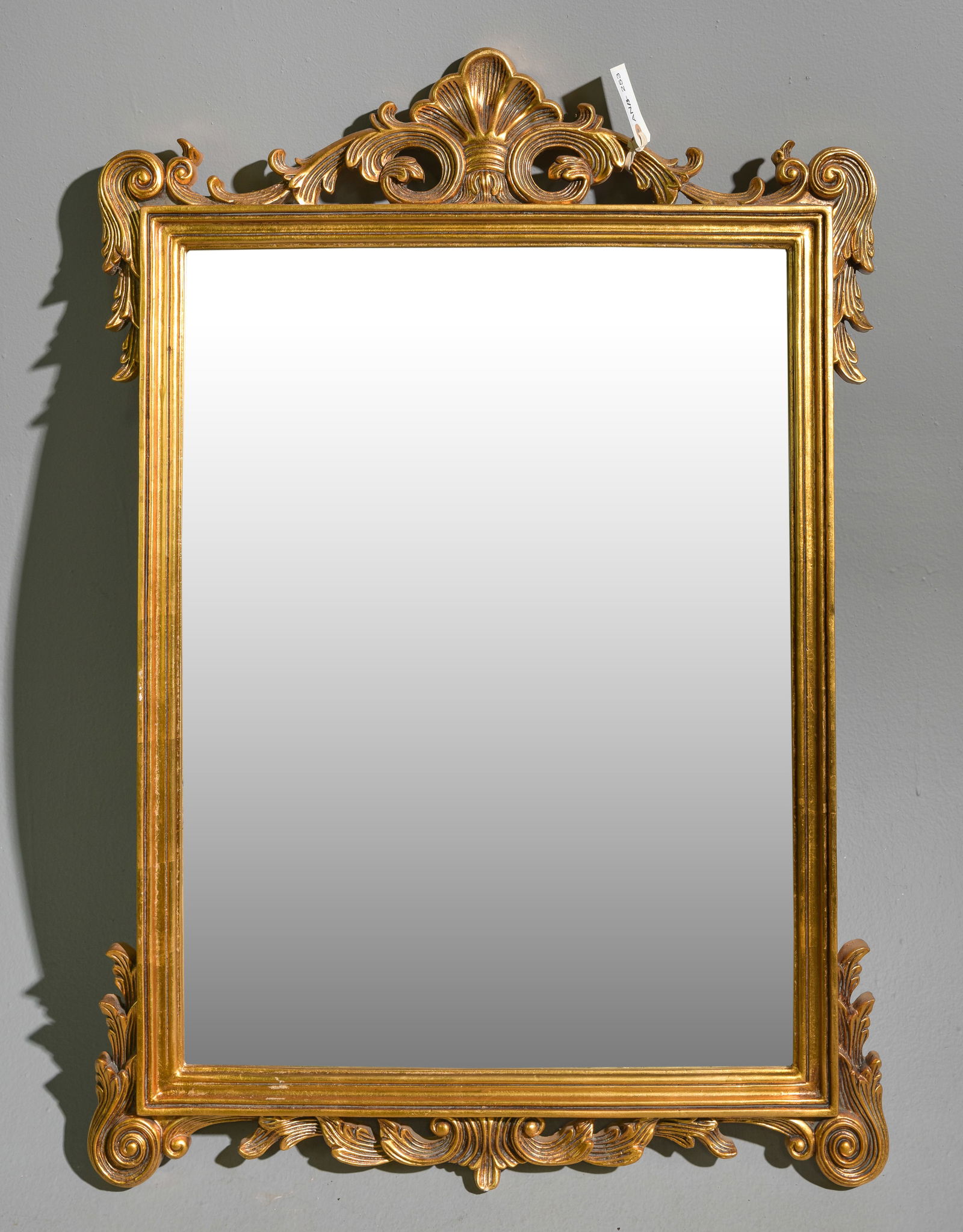 French Style Gold Framed Beveled Mirror (1 of 5)