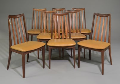 8 High Back Mid Century Dining Chairs - G-Plan Fresco